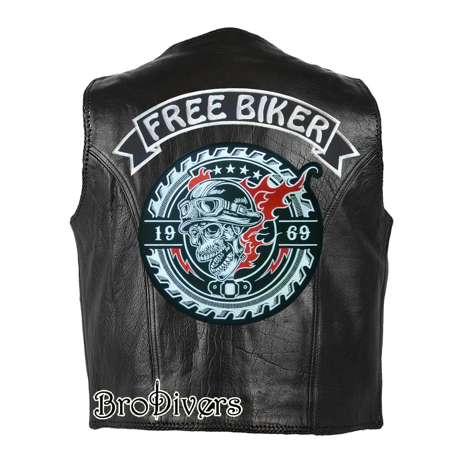 Professional apparel embroidery with detailed lettering